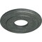 Ekena Millwork Classic Medallion (Canopies up to 7 1/4"), 12 3/8"OD x 4"ID x 1 1/8"P, Athenian Green Crackle CM12CLAGC - alternate 4
